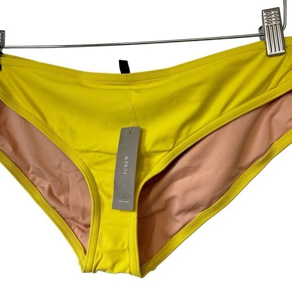 J.crew Cali hipster bikini bottoms burnished citron XXL NEW - Picture 5 of 9
